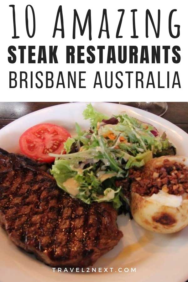 10 Awesome Steak Restaurants in Brisbane