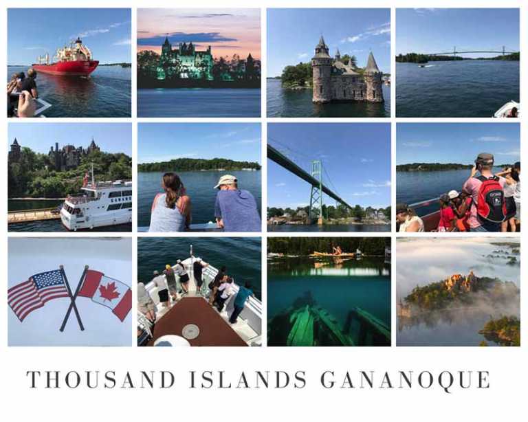 Thousand Islands Gananoque Castles, Islands and Shipwrecks Canada