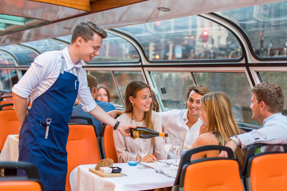 Amsterdam: Dinner Cruise with 3 Course Menu