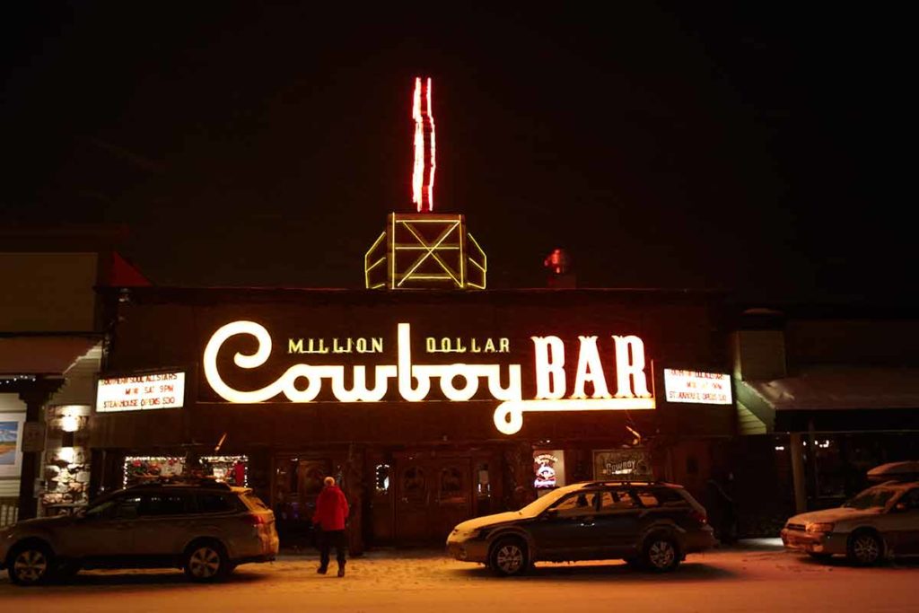 million dollar cowboy bar