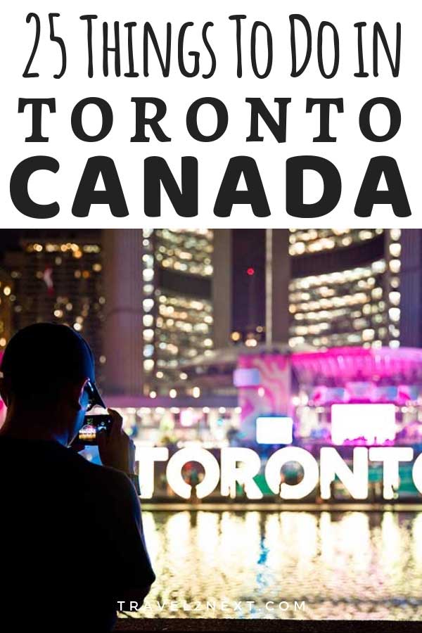 25 things to do in Toronto