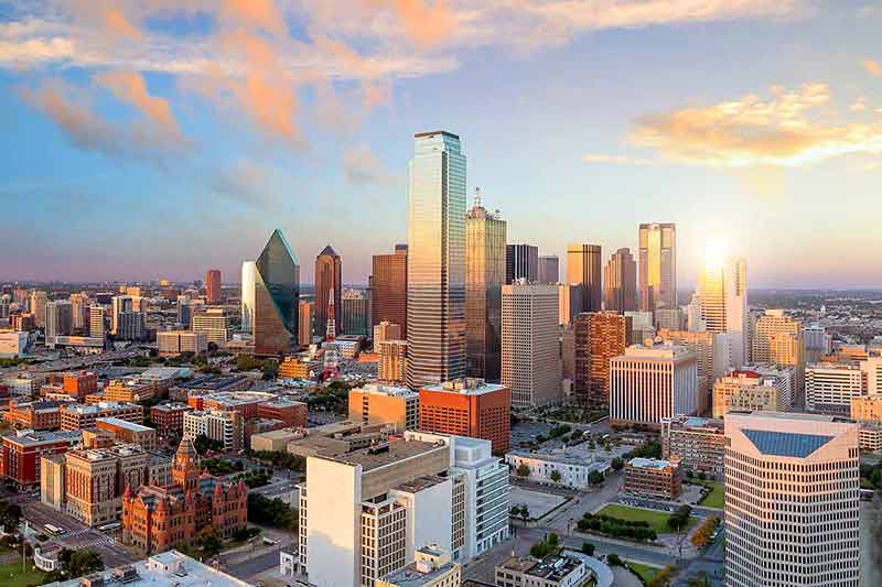 3 day trips from houston Dallas cityscape