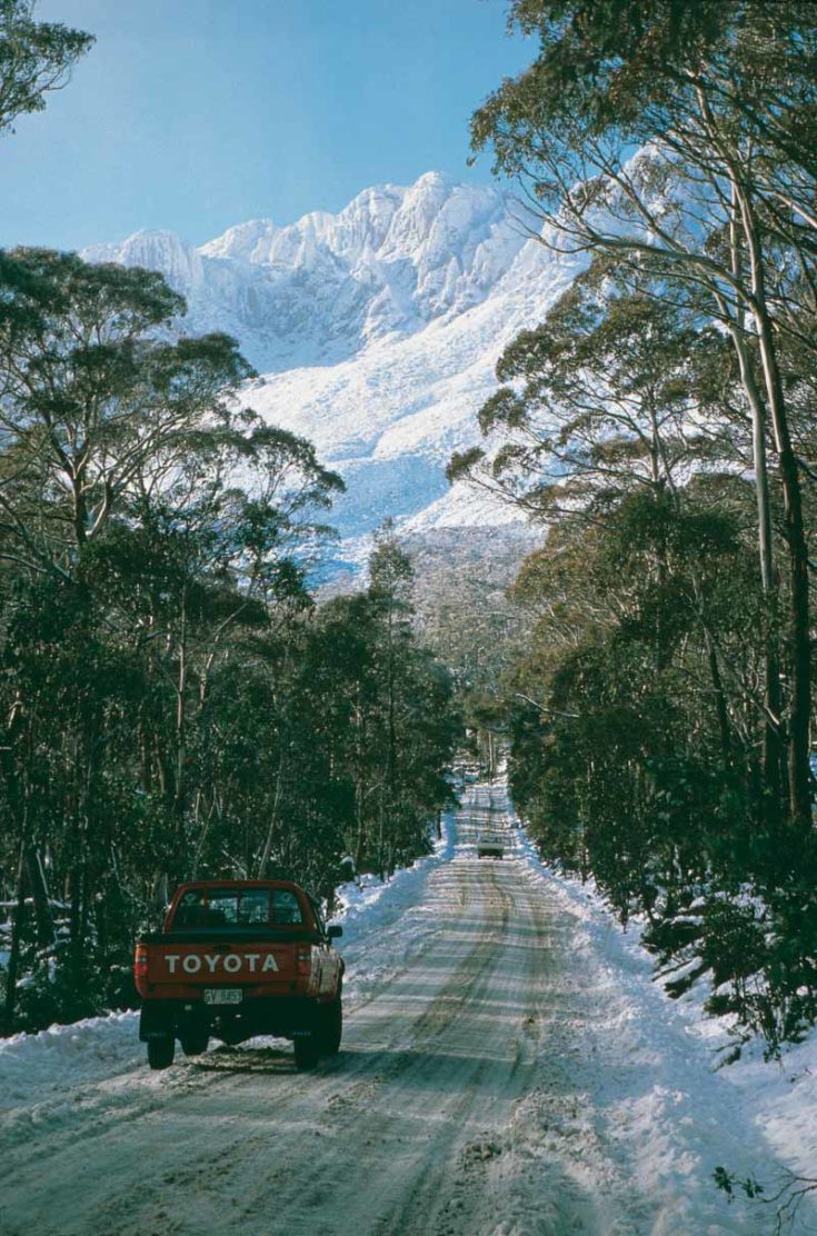Off-road Tasmania 4WD Tracks in Tasmania Map main image 1