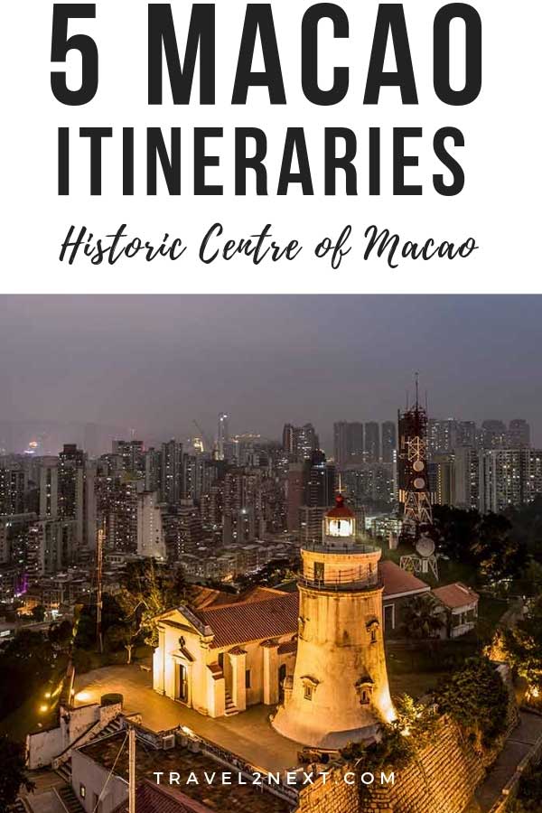 5 Macau Itineraries for World Heritage Fans