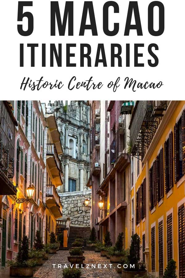 5 Macau Itineraries for World Heritage Fans