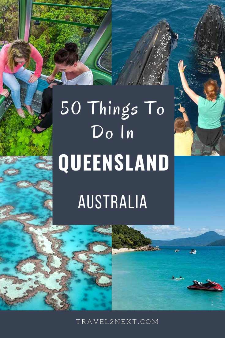 50 things to do in Queensland