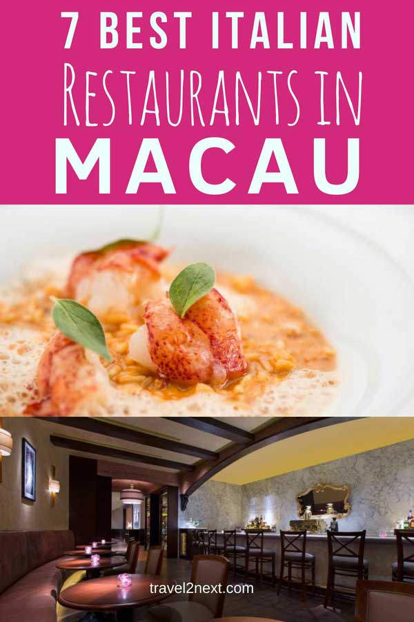 7 best Italian restaurants in Macau