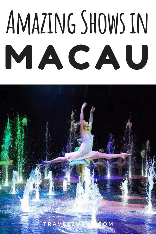 Amazing Live Shows in Macau