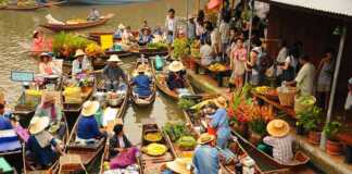 Amphawa floating markets bangkok