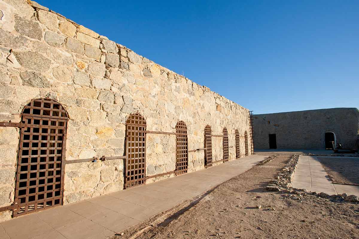 Yuma Territorial Prison stone building