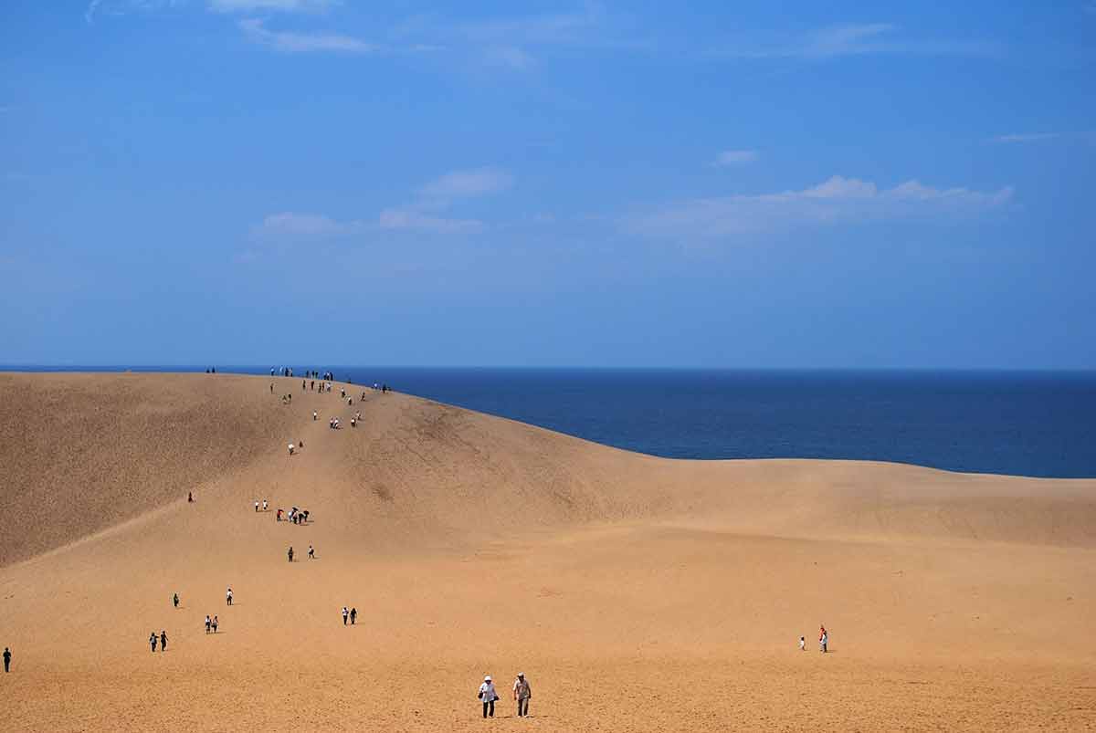 Beaches in Japan Desert dunes