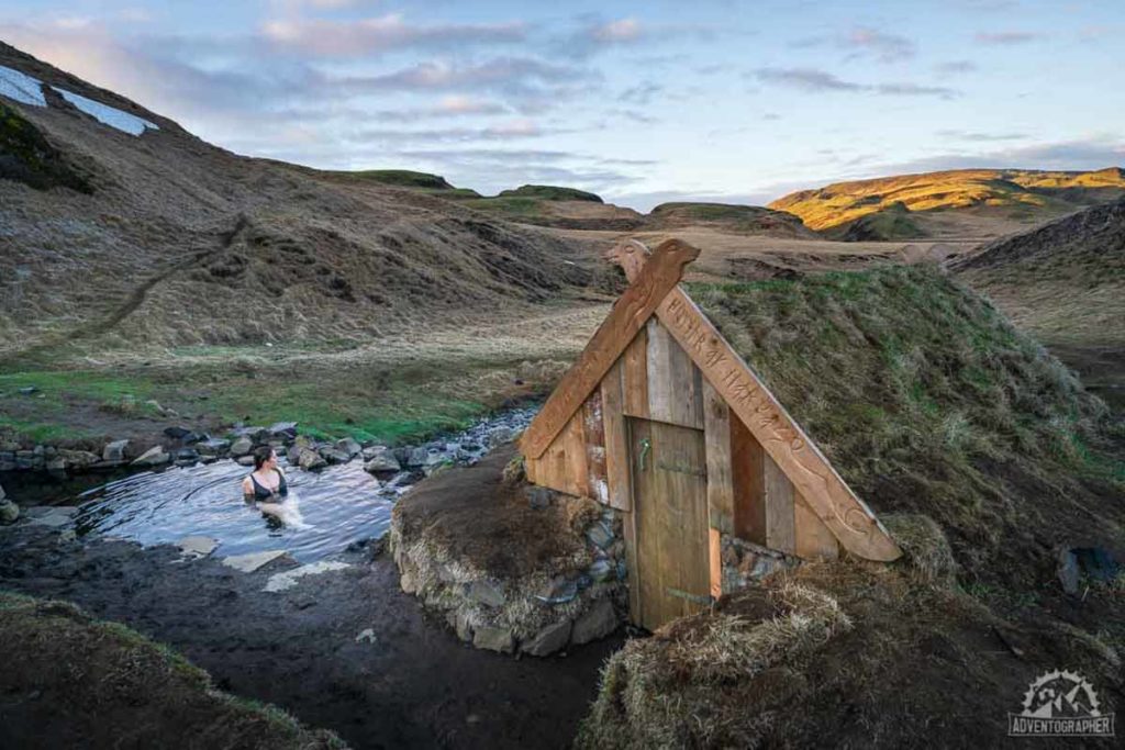 Hot springs in Iceland