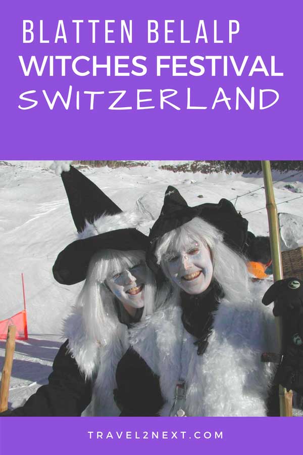 Blatten Belalp witches festival in Switzerland