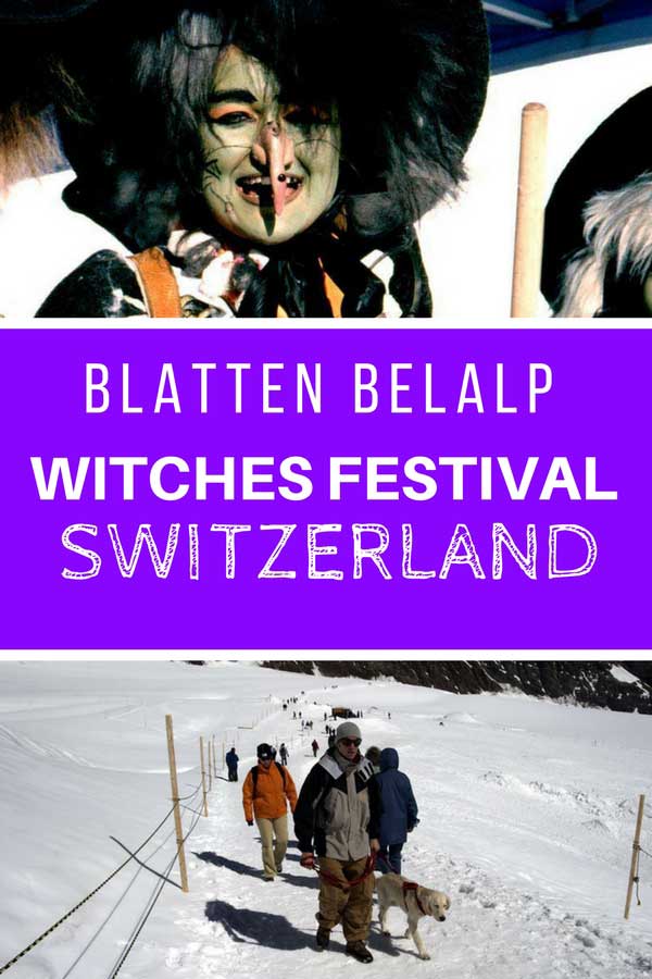 Blatten Belalp witches festival in Switzerland 2