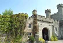 20 Epic Castles In Wales That Will Make You Want To Explore The Country Bodelwyddan Castle Wales ivy on the castle walls