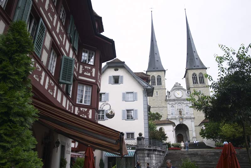 Hof Church is one of the highly visited Lucerne Switzerland points of interest