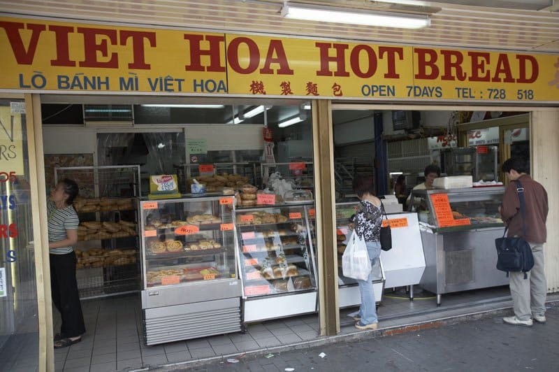 Sydney Cabramatta - Hot bread shop