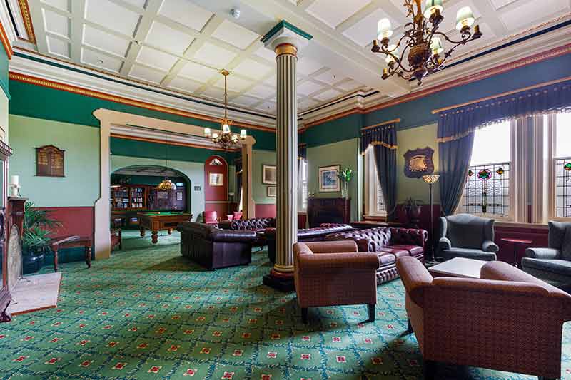 Carington Hotel Billiards Room