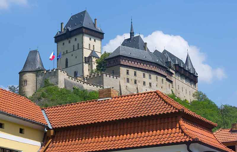 Castles in the Czech Republic Karlstejn castle