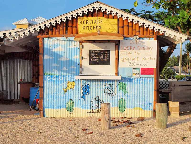 Cayman Island beaches heritage kitchen