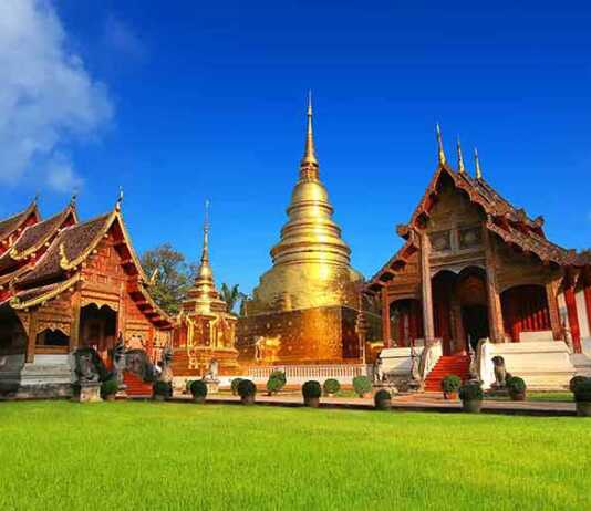 Wat Phra Singh Temple In Chiang Mai
