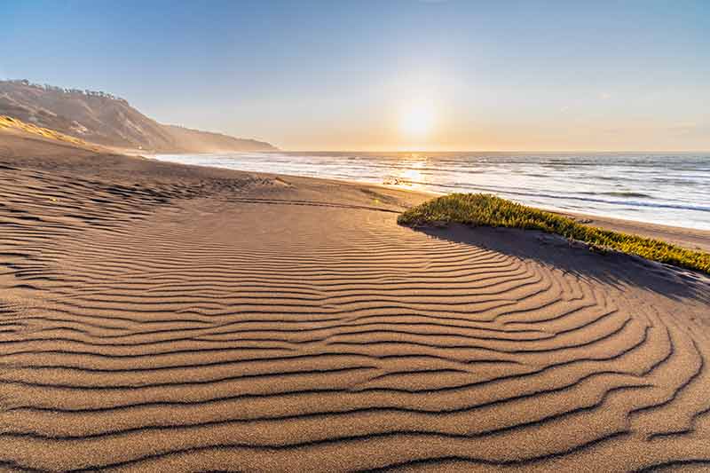 Chile best beaches sand dunes on the beach