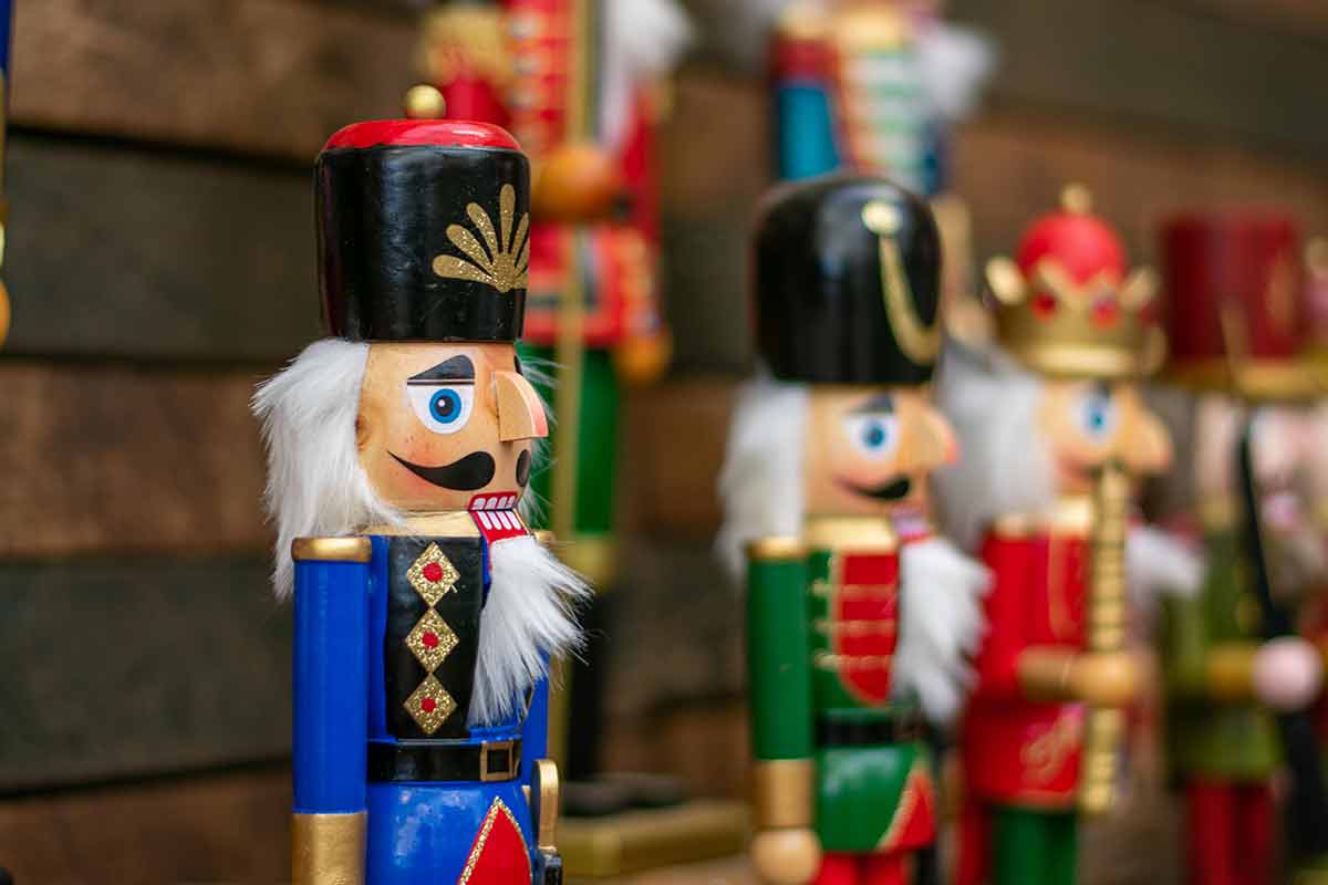 Christmas events in Texas blue nutcracker soldier