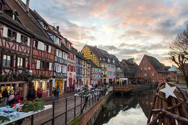 Christmas with a view Colmar Street Petite France