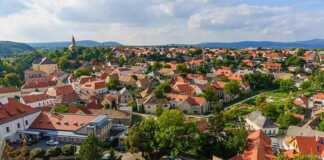20 Incredible Hungarian Cities And Towns Beyond Budapest Aerial View Of The City Of Veszprem