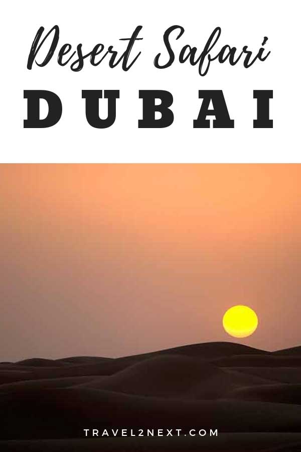 Dubai Desert Safari