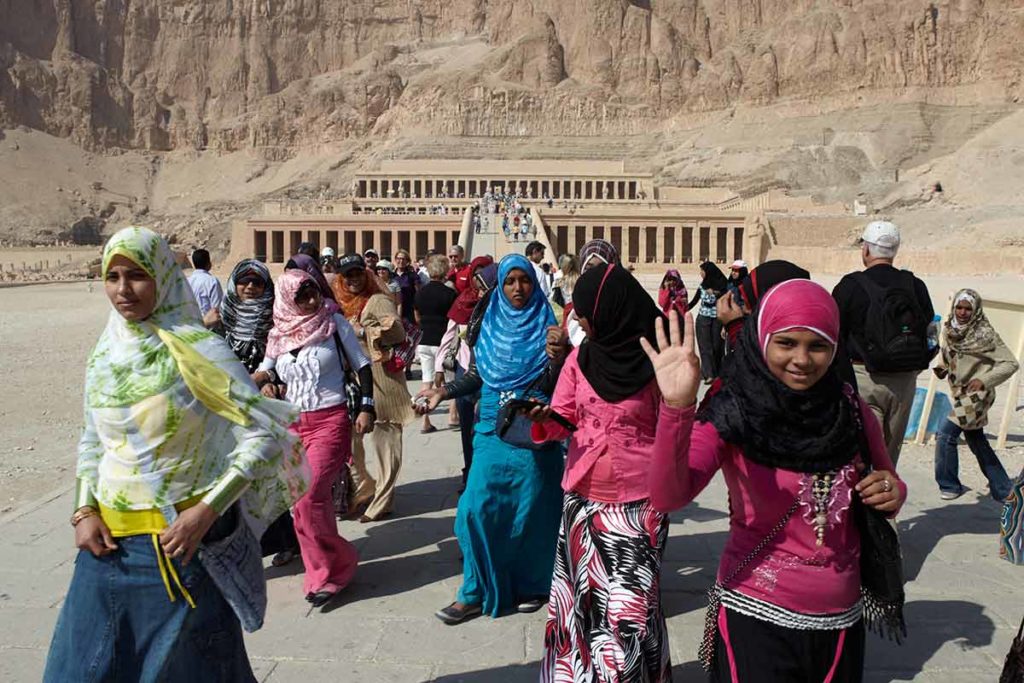 Egypt Landmarks Hapsetshut