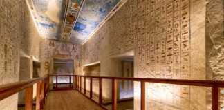 Egypt landmarks valley of the kiungs