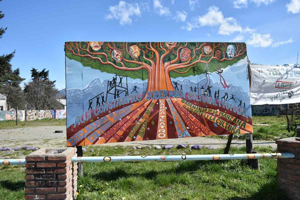 El Bolsón local creative event poster