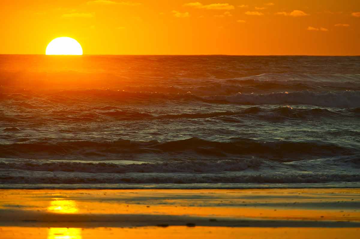 El Salvador beaches sunset