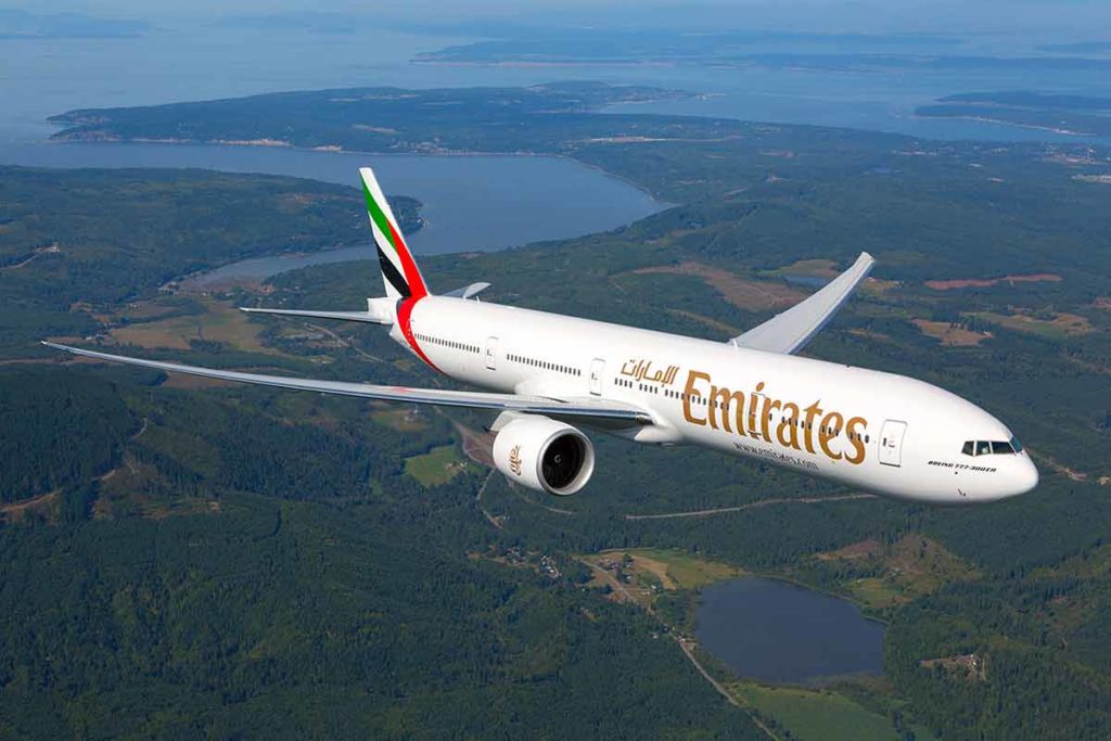 Emirates Boeing 777 300