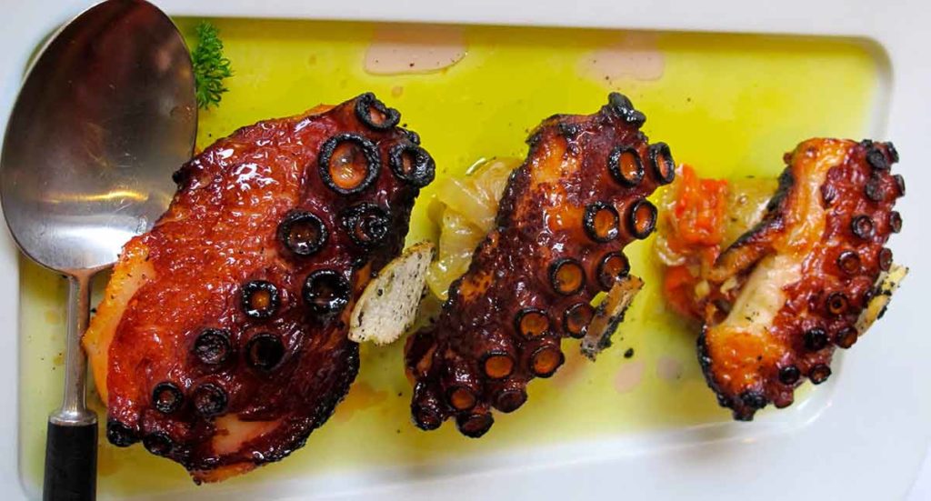 FADO grilled octopus