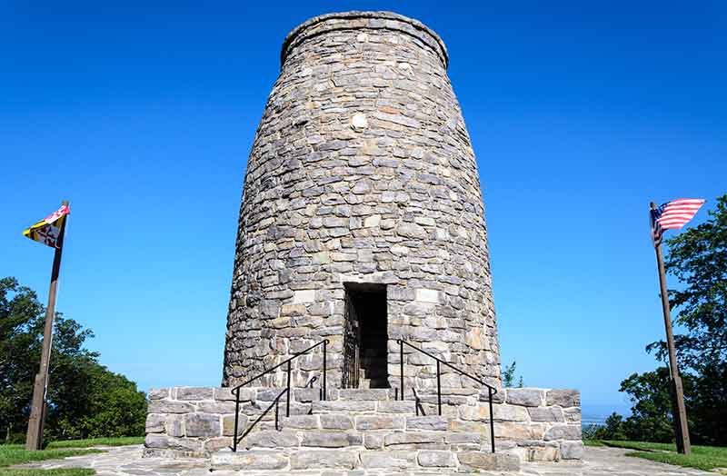 Famous Landmarks of Maryland washington monument state park