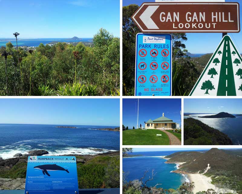 Gan gan Lookout Port Stephens