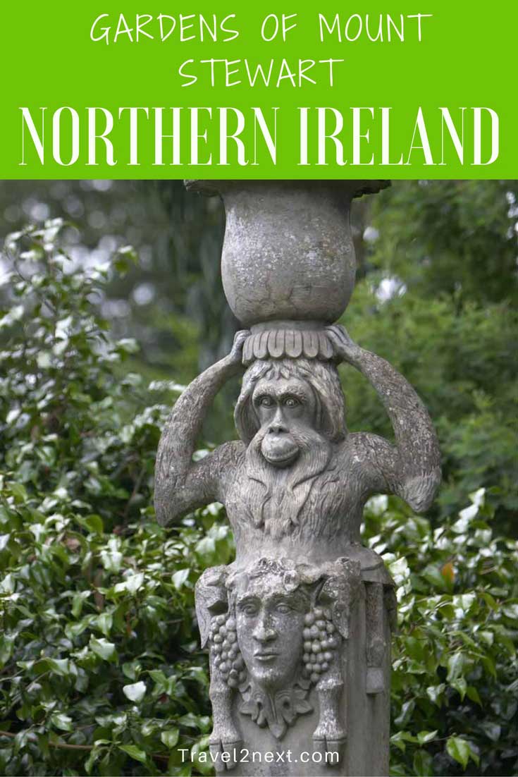 Gardens of Mount Stewart in Northern Ireland