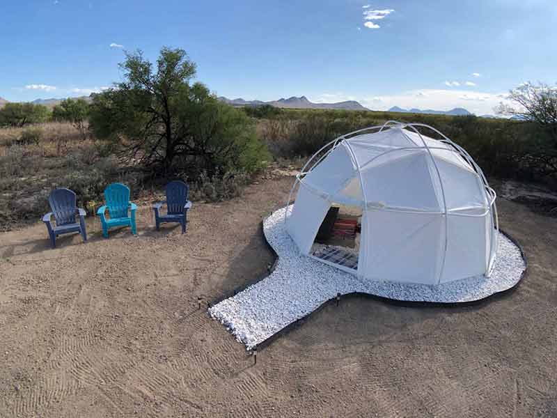 Glamping in Texas Big Bend glamping Agave Abode