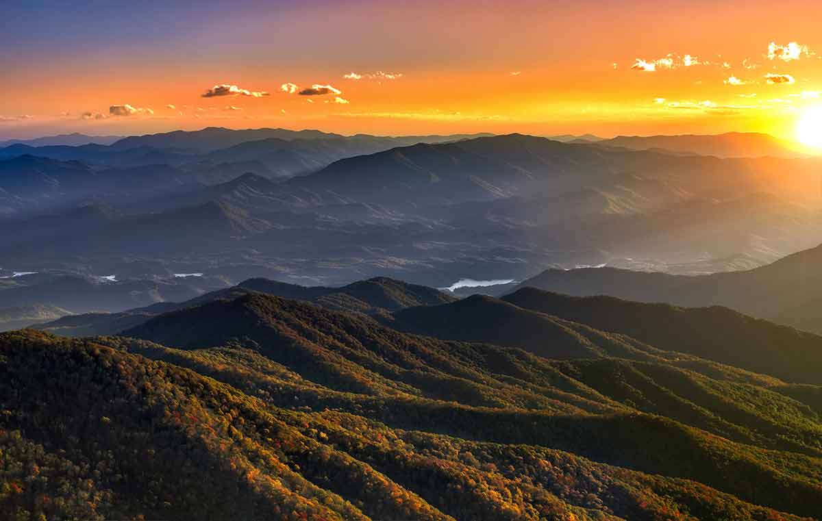 Great Smoky Mountains National Park in Tennessee