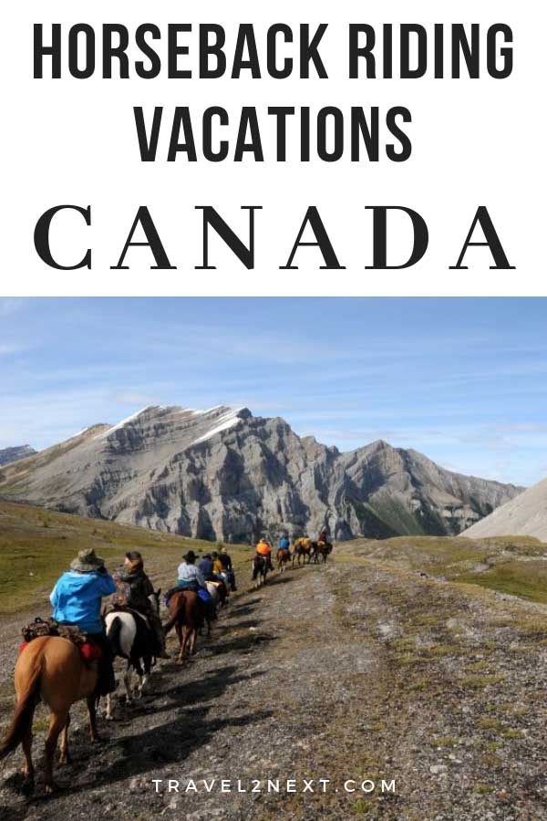 Horseback riding vacations in Canada