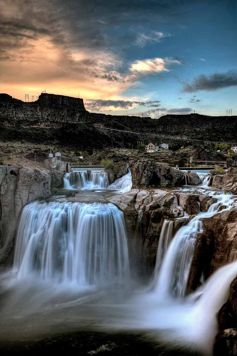 Idaho Landmarks Shoshone Falls