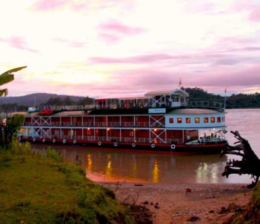 Irrawaddy River cruise Myanmar