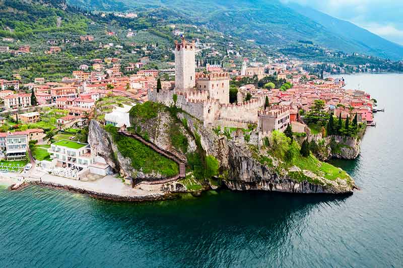 Italian castle scaligera