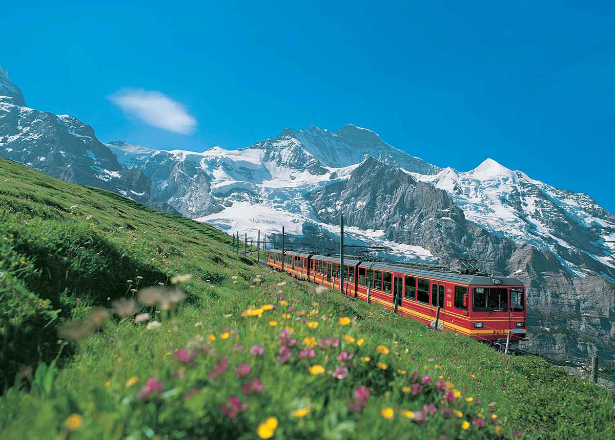 Jungfrau Railway views