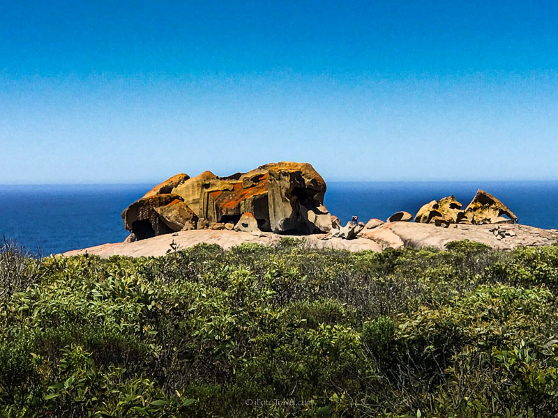 Kangaroo Island Wilderness Trail. Day 3 Looking at Remarkable Rocks