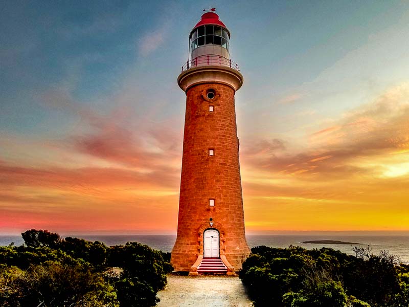 Things to do at Kangaroo Island Cape Du Couedic Lighthouse At Sunset