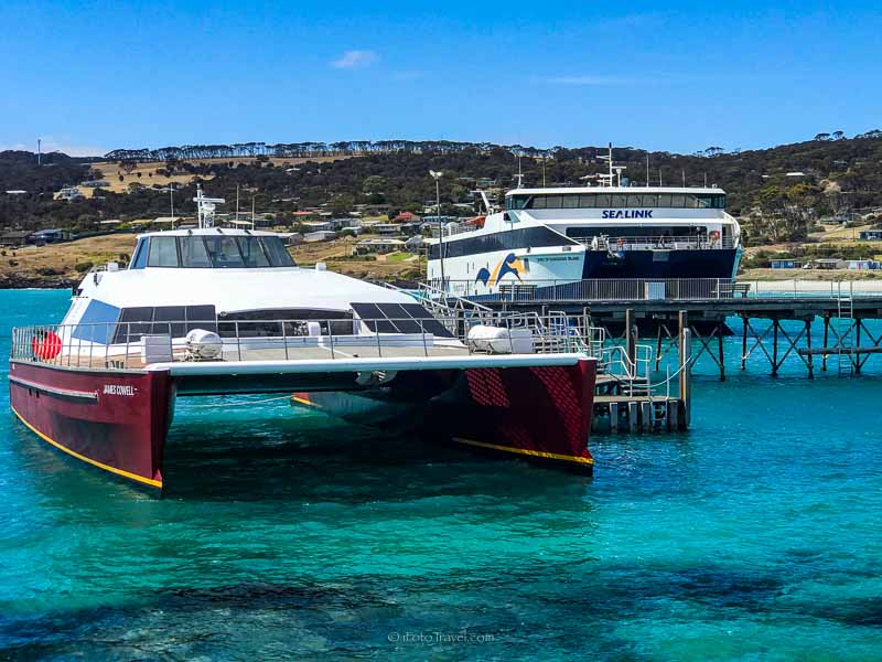 Kangaroo Island Sealink ferry and KI Connect