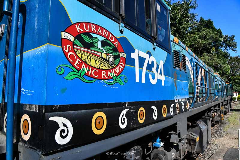 Kuranda Scenic Railway locomotive engine